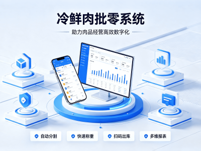 冷鲜肉批零管理系统，助力肉品经营高效数字化